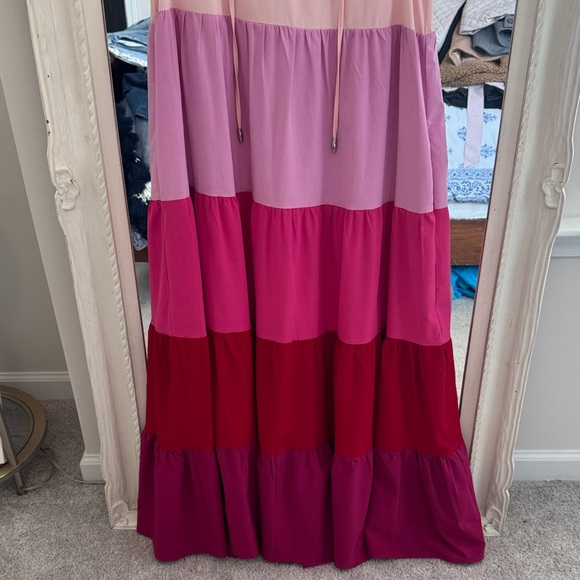 Entro Pink Ruffled Dress - Picture 4 of 4